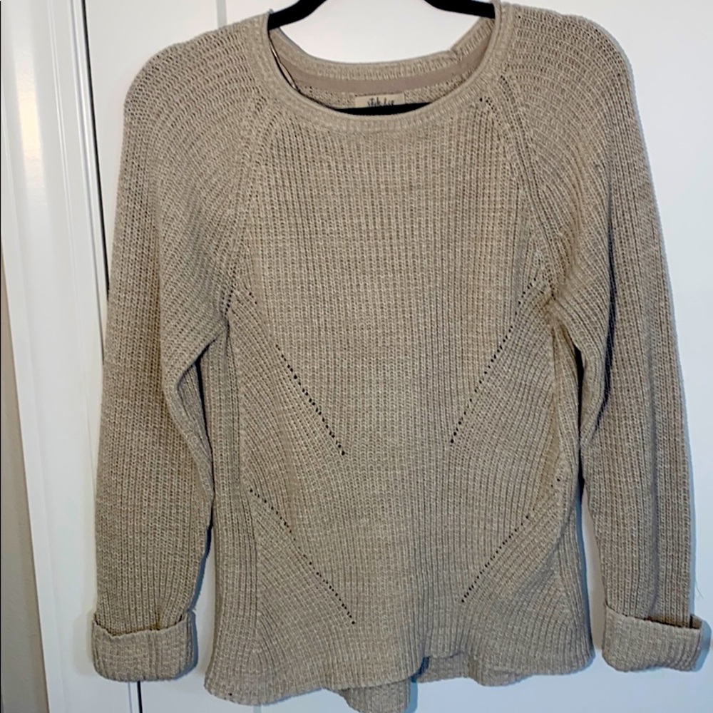 Style & co tan Sweater
